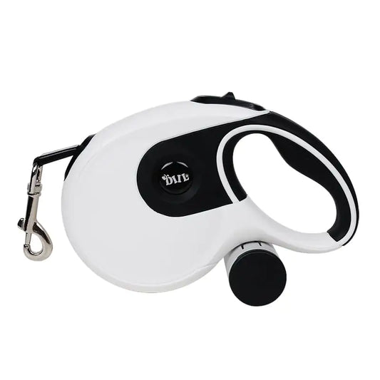 Retractable Dog Leash with One Button Lock and Grip