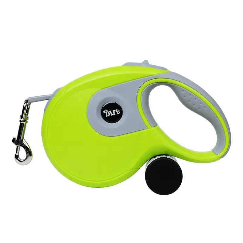 Retractable Dog Leash with One Button Lock and Grip