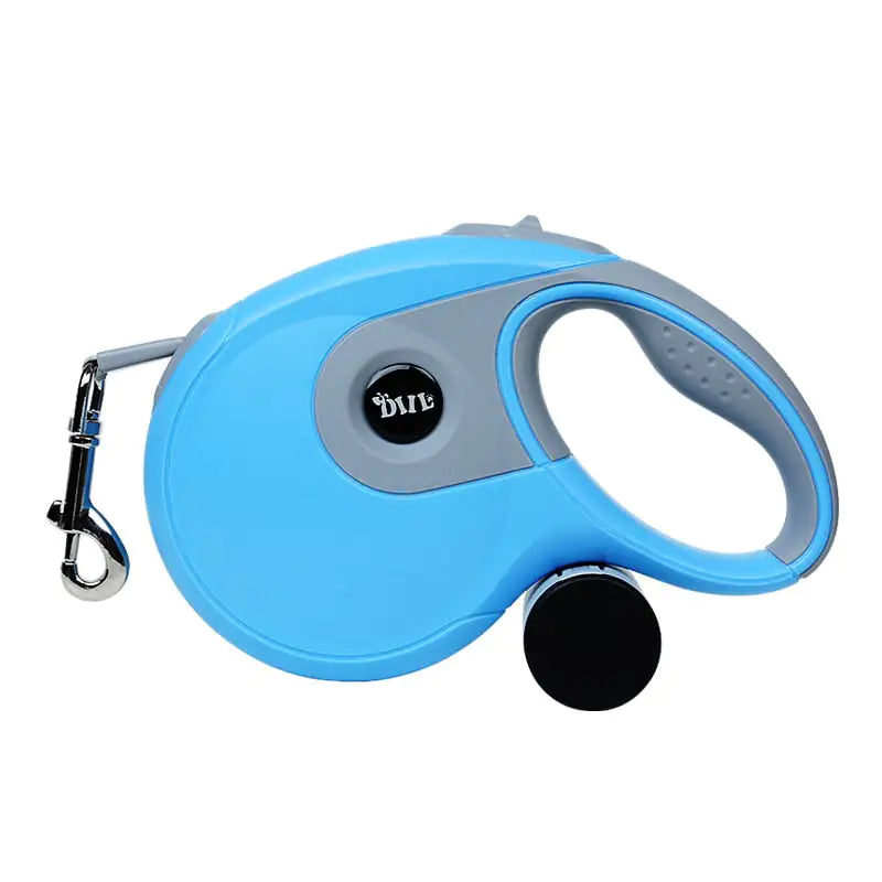 Retractable Dog Leash with One Button Lock and Grip